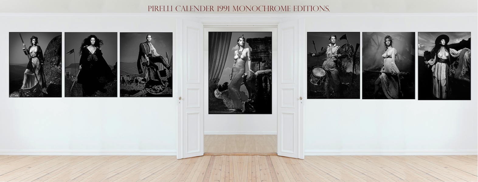 Heroines Monochrome Edition PIRELLI Clive Arrowsmith