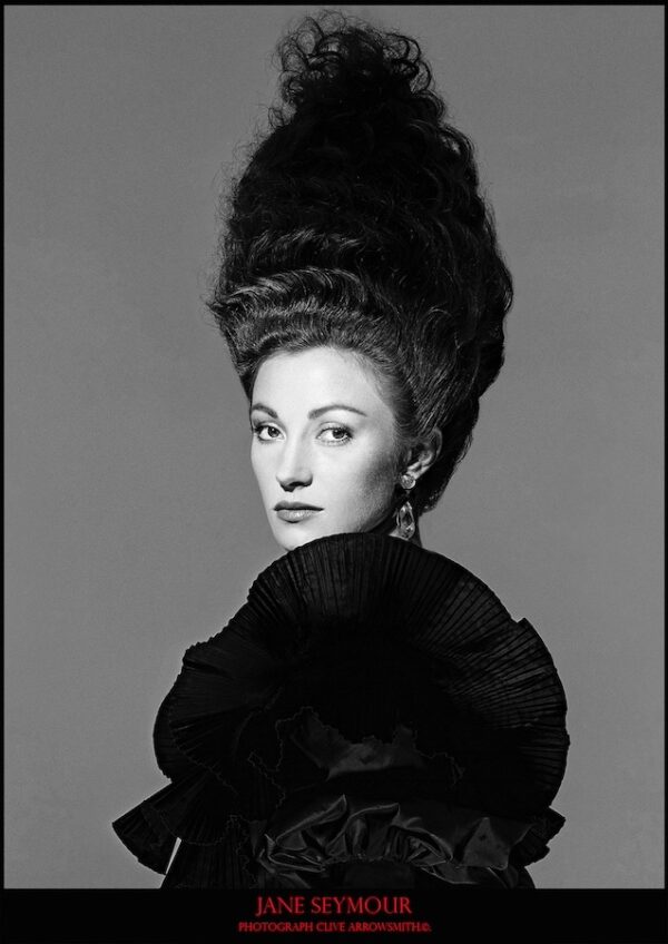 Jane Seymour portrait photographie par Clive Arrowsmith
