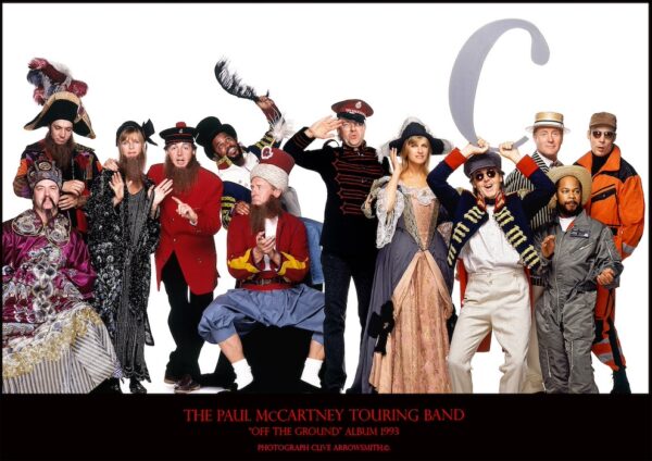 Paul McCartney Touring Band par Clive Arrowsmith