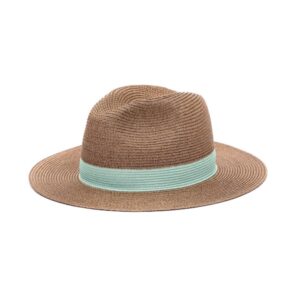 Chapeau Portofino vert d'eau Lastelier