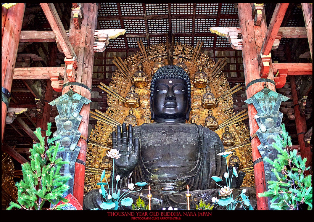 Thousand Year Old Buddha, Nara Japan Photography - Maison Sensey