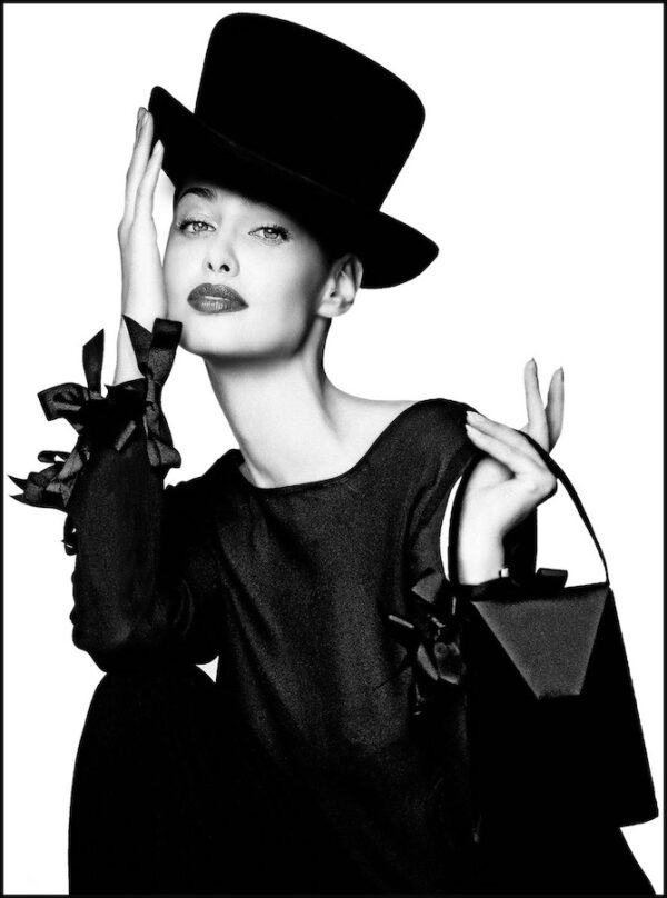 photographie d'art de mode édition limitée Top hat par le photographe Clive Arrowsmith