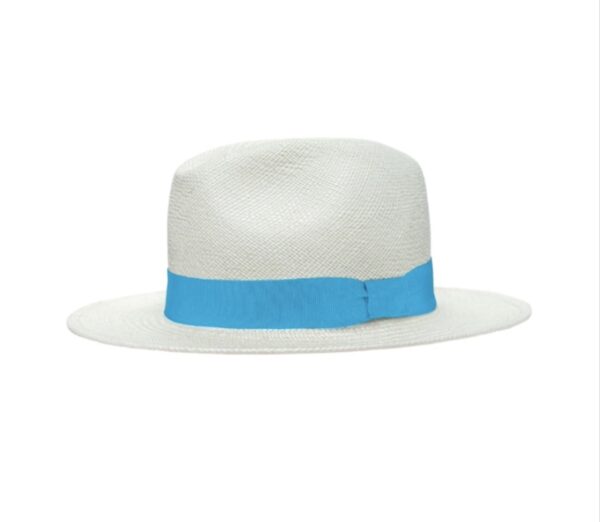 Chapeau Panama Homme Turquoise Lastelier