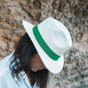 Panama Hat Green Lastelier