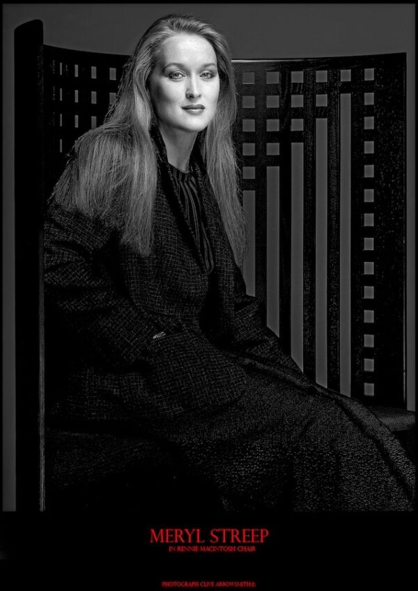 Meryl Streep Macintosh photographie par Clive Arrowsmith