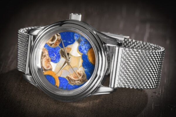 stone marquetry watch Oddity De Villers art craft collection