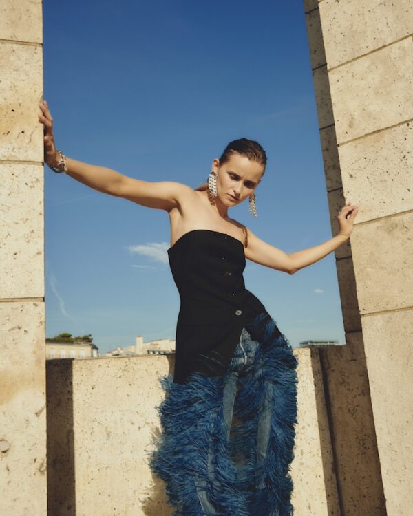 Cascade Longue Earrings LABYRINTHE PARIS