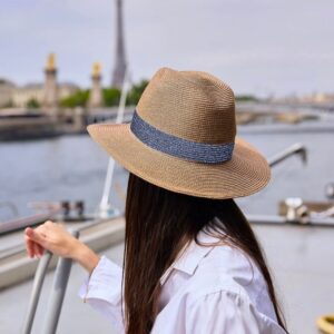 Glitter Portofino Hat Grey Lastelier