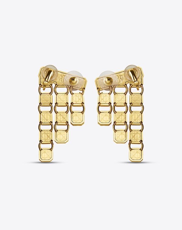 Cascade Courte  Earrings Gold/Khaki Pierced LABYRINTHE PARIS