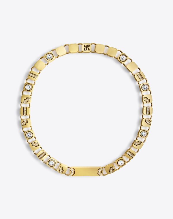 Joa Choker Gold/Khaki LABYRINTHE PARIS