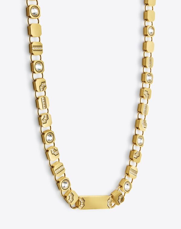 Joa Choker Gold/Khaki LABYRINTHE PARIS