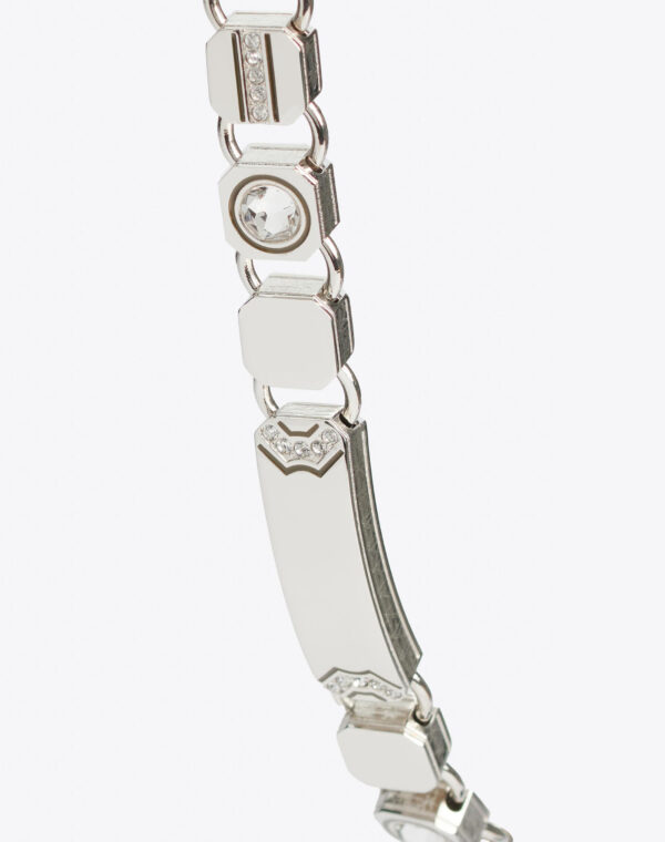 Gourmette Joa Bracelet Silver/Khaki LABYRINTHE PARIS