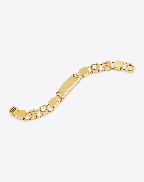 Gourmette Joa Bracelet Gold/Khaki LABYRINTHE PARIS