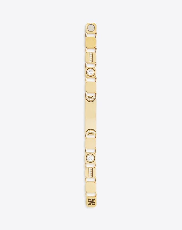 Gourmette Joa Bracelet Gold/Khaki LABYRINTHE PARIS