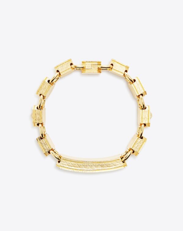 Gourmette Joa Bracelet Gold/Khaki LABYRINTHE PARIS