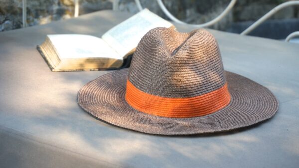 Chapeau Portofino Orange Lastelier