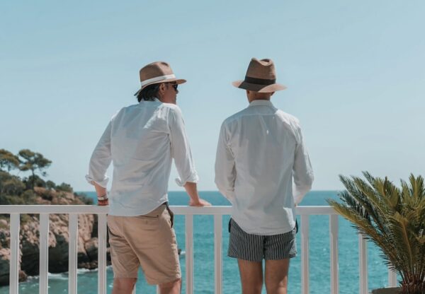 Chapeau Portofino Homme Marron Lastelier